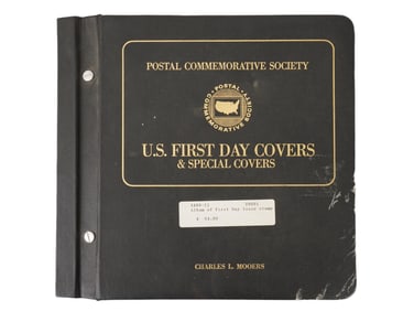 US FIRST DAY COVERS COLLECTION FROM POSTAL SOCIETY