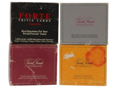 TRIVIAL PURSUIT SUBSIDIARY CARD SETS IOB