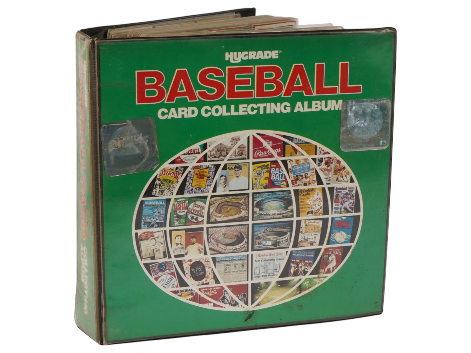 AMERICAN BASEBALL TRADING CARDS IN HYGRADE ALBUM (1 of 7)