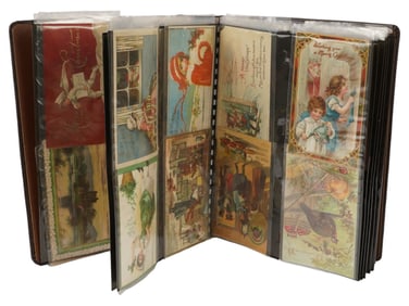 ANTIQUE CHRISTMAS AND GREETING CARDS COLLECTION