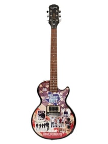 ROCK SPIRIT FEST GUITAR SIGNED BY POPULAR MUSICIANS