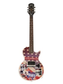 2012 SPIRIT FEST GUITAR SIGNED BY POPULAR MUSICIANS