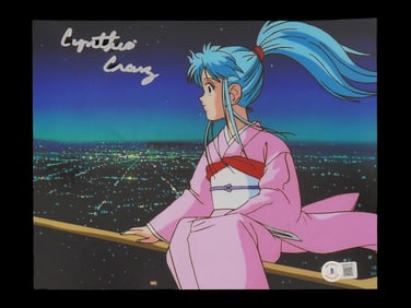 BOTAN PRINT YU YU HAKUSHO CYNTHIA CRANZ AUTOGRAPHED