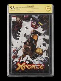 MARVEL COMIC X FORCE NO 2 SIGNED BY BENJAMIN PERCY
