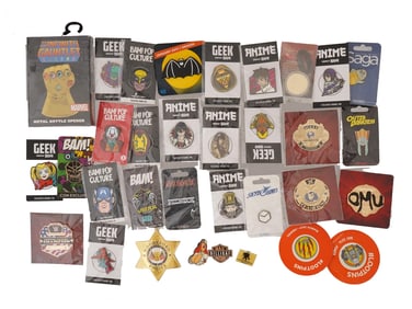 COLLECTION OF POP CULTURE AND ANIME ITEMS