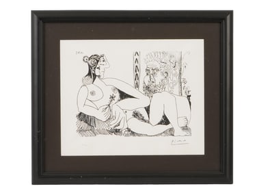 AFTER PABLO PICASSO SPANISH MODERNIST LITHOGRAPH