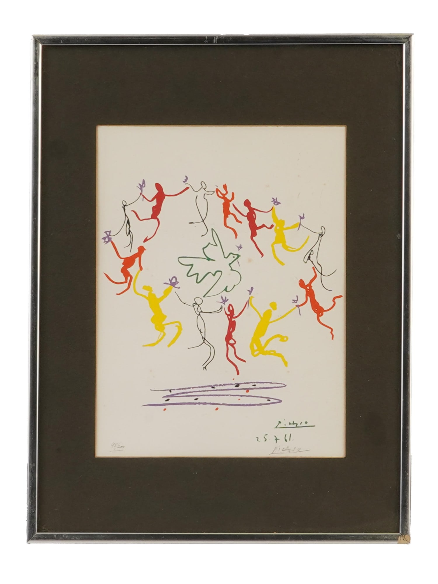 AFTER PABLO PICASSO SPANISH MODERNIST LITHOGRAPH (1 of 6)