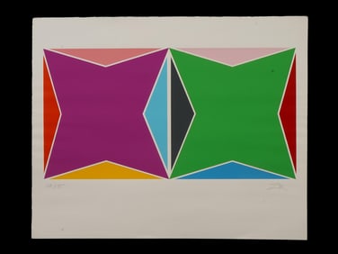 AMERICAN LIMITED EDITION LITHOGRAPH BY LARRY ZOX