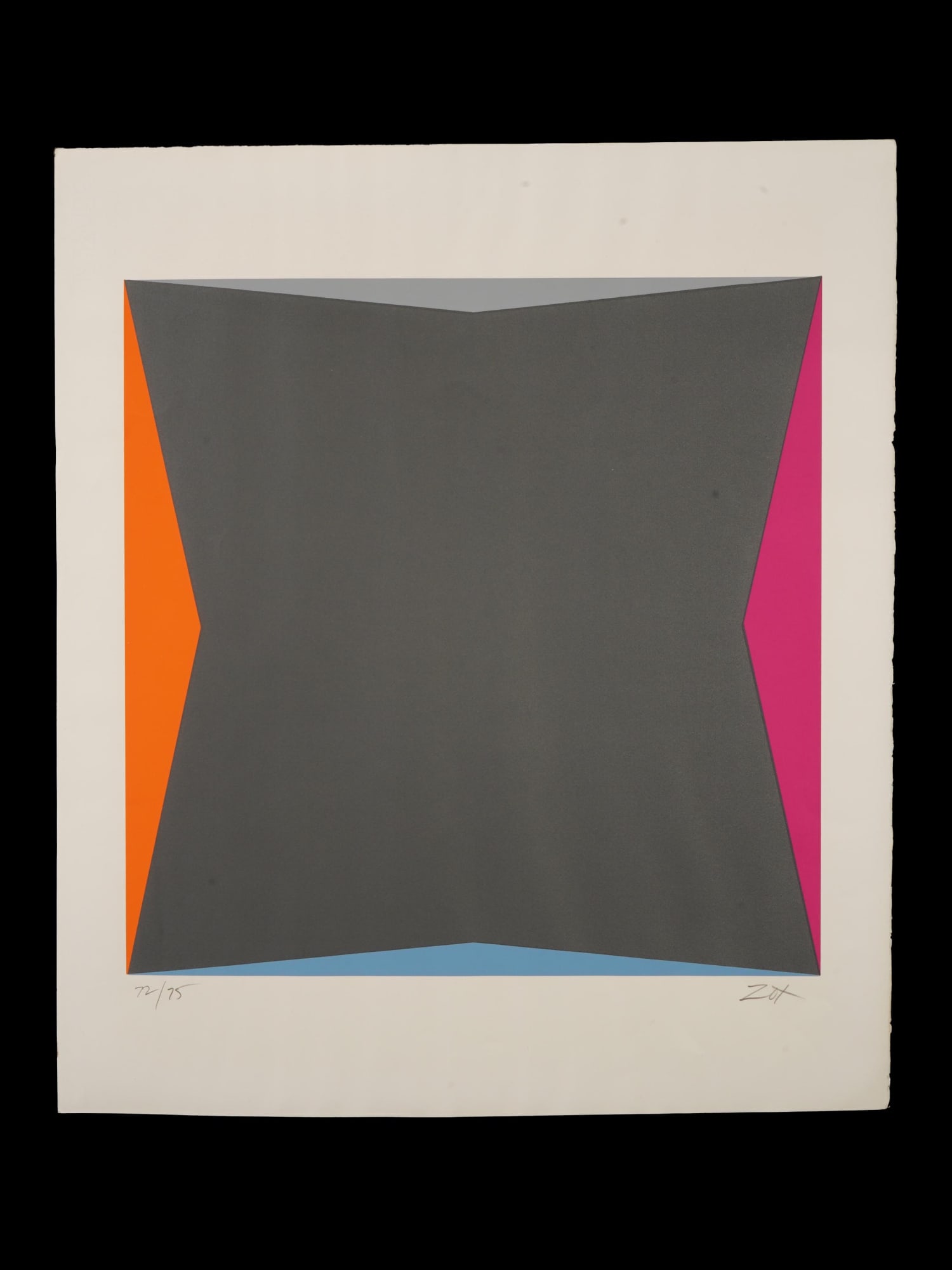 AMERICAN LIMITED EDITION LITHOGRAPH BY LARRY ZOX (1 of 5)