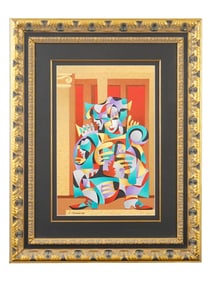 ANATOLE KRASNYANSKY UKRAINIAN ARTIST PROOF SERIGRAPH