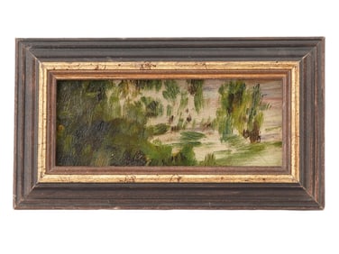 CANADIAN PAINTING SIGNED MANLY MACDONALD MILL POND