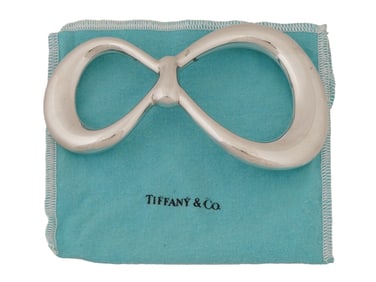 ELSA PERETTI TIFFANY CO 925 SILVER BOW BELT BUCKLE