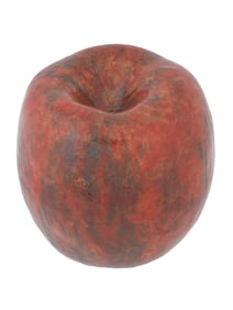 HANS HEDBERG SWEDISH FRENCH CERAMIC APPLE SCULPTURE