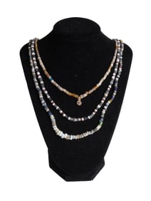 LOT OF ANCIENT NECKLACES 1000 BC TO ROMAN PERIOD