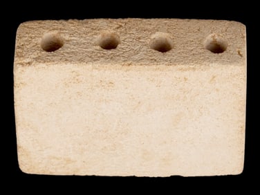 ANCIENT ROMAN CARVED STONE CONTAINER FOR MEDICAL TOOLS