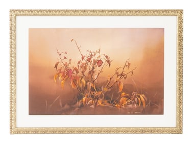 AMERICAN WATERCOLOR PAINTING BY MAE H BERTONI