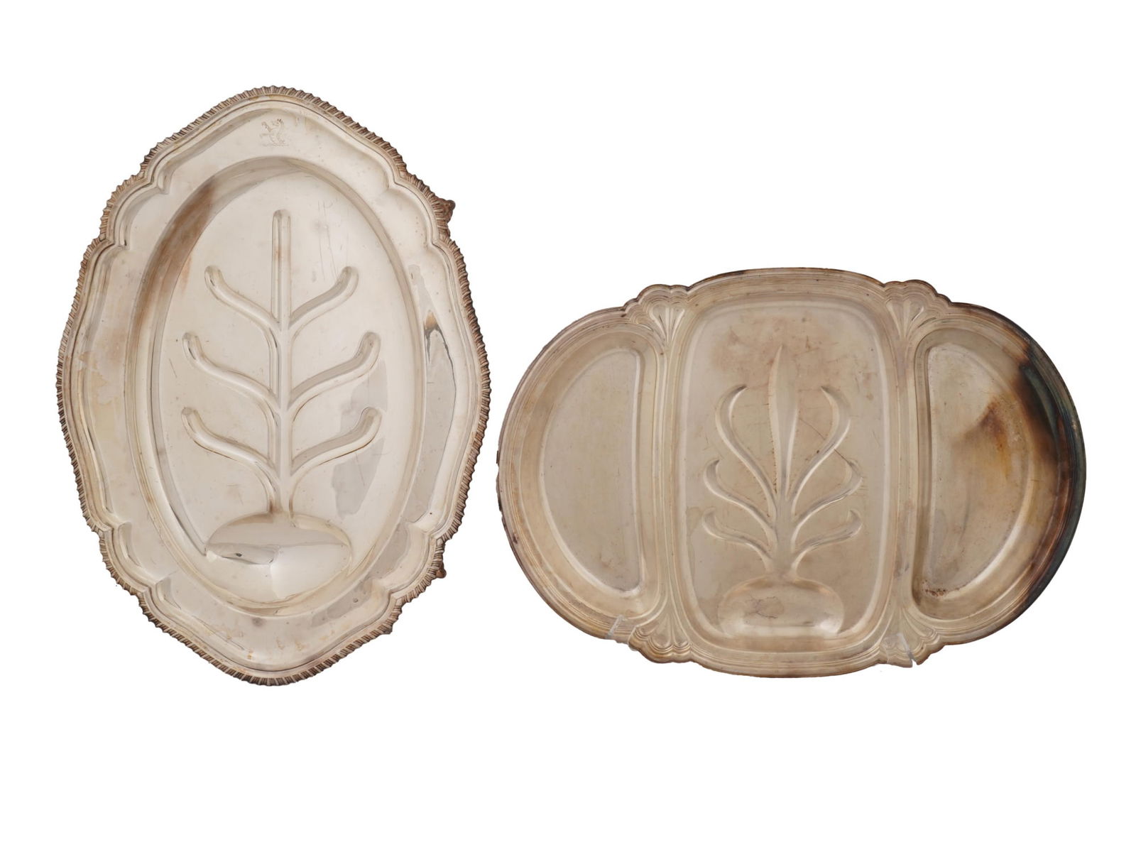 TWO ENGLISH CHADWICK INTERNATIONAL SERVING TRAYS (1 of 9)