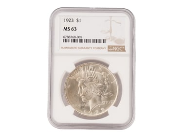 ANTIQUE 1923 AMERICAN MORGAN SILVER DOLLAR