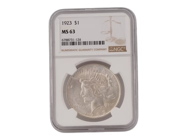 ANTIQUE 1923 AMERICAN MORGAN SILVER DOLLAR