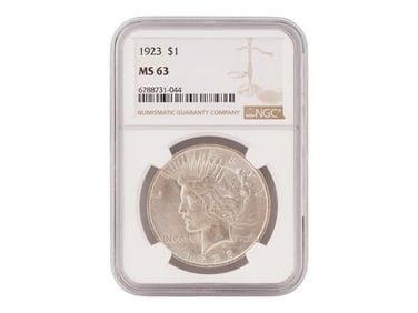 ANTIQUE 1923 AMERICAN MORGAN SILVER DOLLAR