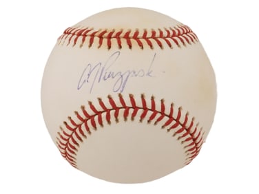 A. J. PIERZYNSKI AUTOGRAPHED BASEBALL