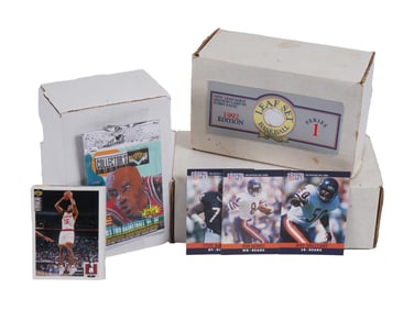 COLLECTION OF AMERICAN FOOTBALL TRADING CARDS