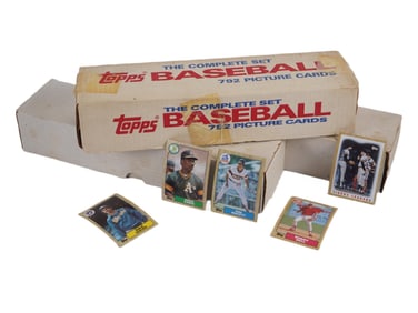 LARGE COLLECTION OF AMERICAN BASEBALL CARDS