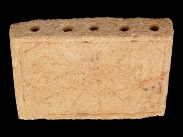 ANCIENT ROMAN STONE CONTAINER F COSMETIC MEDICAL TOOLS