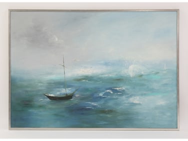 PAINTING BY DAVID BOYD,'THE DREAM OF A SOUTH SEA WHALER'