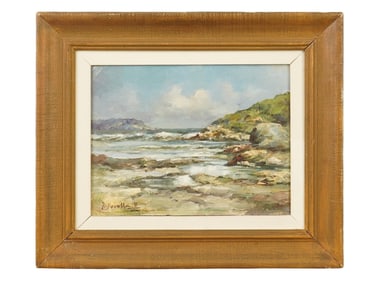JOAQUIN SOROLLA SPANISH SEASCAPE OIL PAINTING
