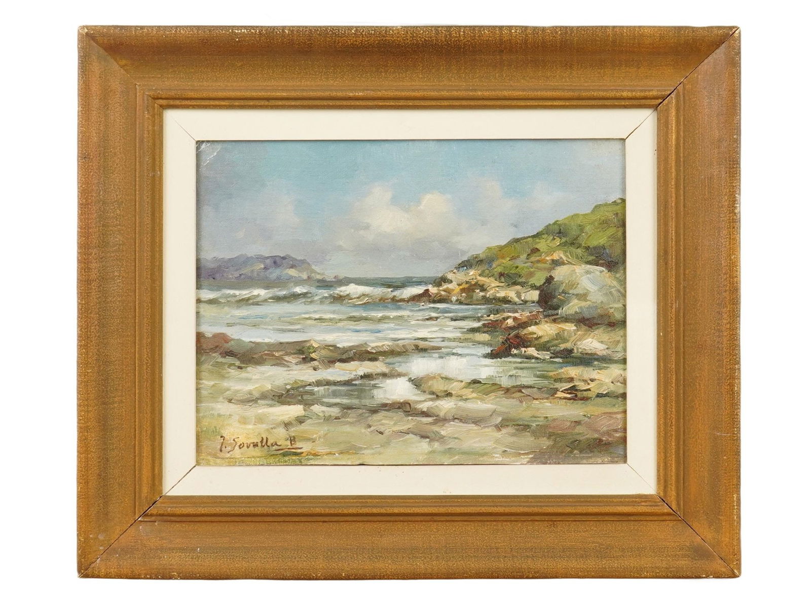 JOAQUIN SOROLLA SPANISH SEASCAPE OIL PAINTING (1 of 3)