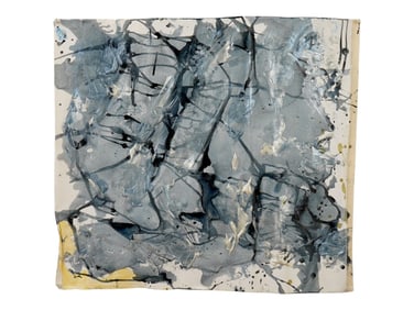 AMERICAN ABSTRACT PAINTING ATTR TO ELYSSA RUNDLE