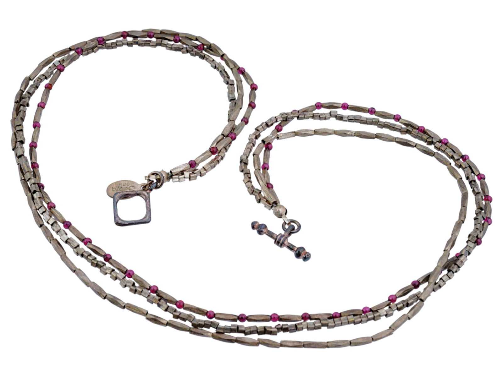 AMERICAN ST SILVER NECKLACE BY SATYA JEWELRY (1 of 7)