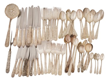 VINTAGE KIRK AND SON STRELING SILVER FLATWARE PIECES