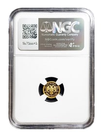 RUSSIA 10 ROUBLES 1995 GOLD BALLET NGC PF69