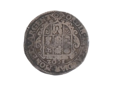 1602 DUTCH ZEELAND PROVINCE 5 GROATS SILVER COIN