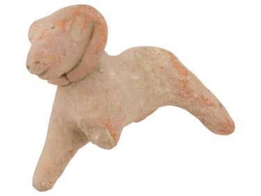 ANCIENT IRON AGE HOLY LAND TERRACOTTA RAM FIGURINE
