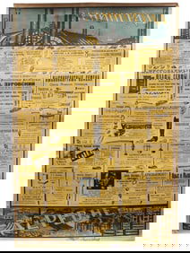 RUSSIAN SOVIET ADVERTISING POSTER 1920