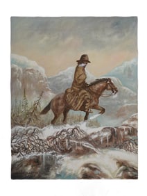 BOYD BLACKHAIR WARNER AMERICAN OIL PAINTING