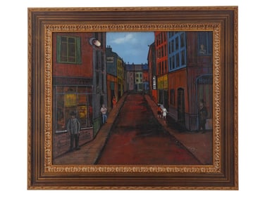 HUBERTUS JOHANNUS MENGELS DUTCH OIL PAINTING