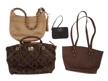DESIGNER HANDBAGS OF DISTINCT STYLES AND MATERIALS