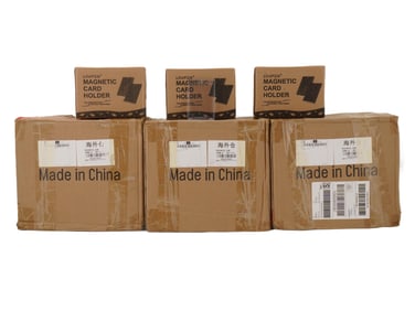 LOT OF LOVFEN MAGNETIC CARD HOLDERS