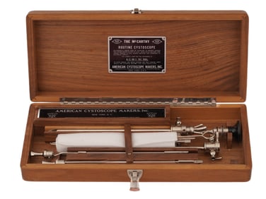 AMERICAN CYSTOSCOPE MAKERS SURGERY MEDICAL SET IOB