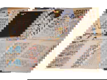 VINTAGE AMERICAN POSTAGE STAMPS LATE 20TH CENTURY