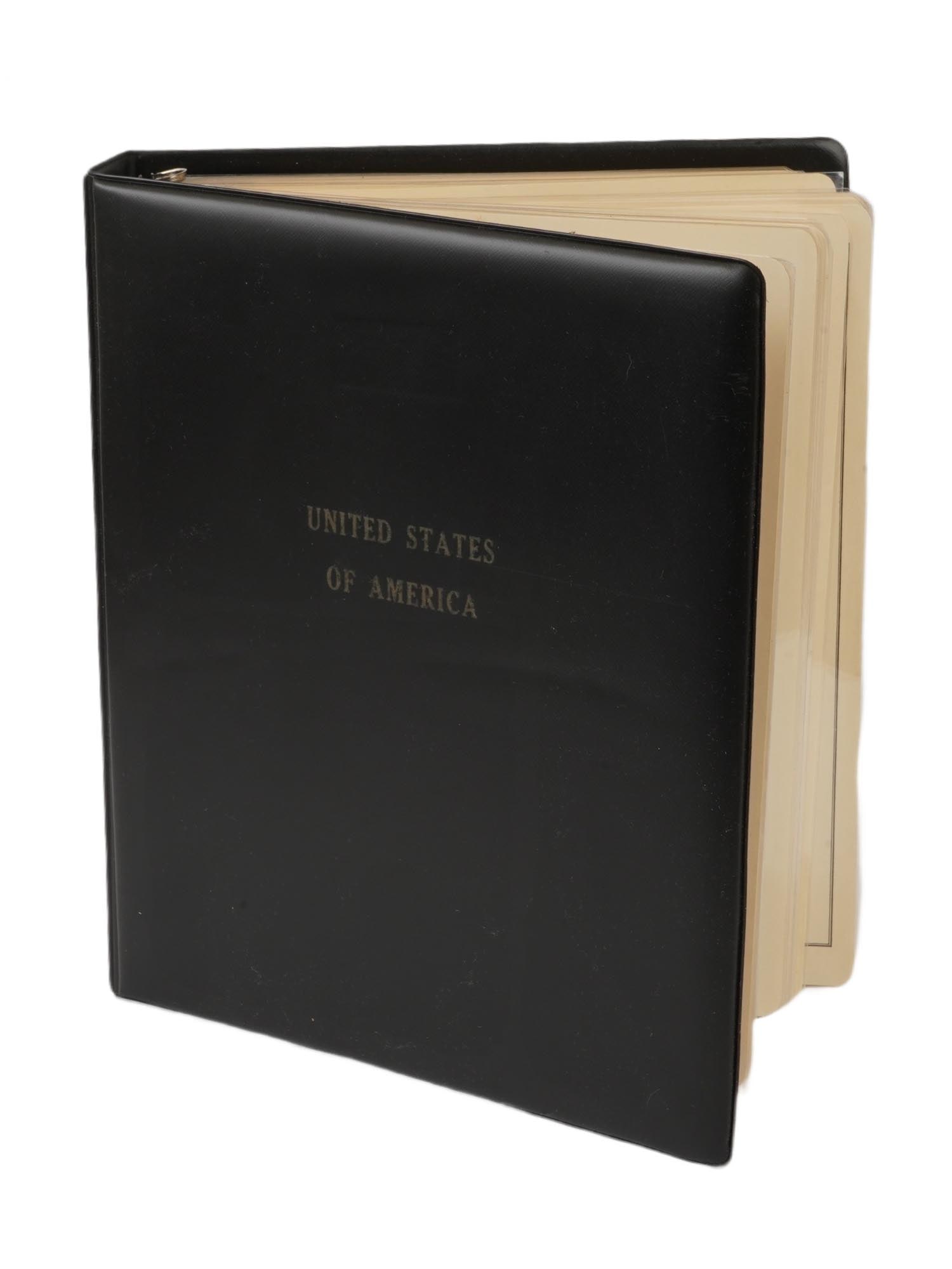 VINTAGE MINKUS AMERICAN PLATE BLOCK ALBUM VOL. 4 (1 of 11)