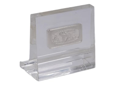 VINTAGE AMERICAN ST SILVER BAR FATHERS DAY 1974
