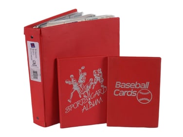 COLLECTION OF AMERICAN SPORTS TRADING CARDS