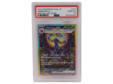 2024 POKEMON SV8A JP UMBREON EX 217 PSA 10