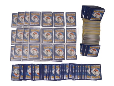 LARGE COLLECTION OF  TCG POKEMON ILLUSTRATED CARDS