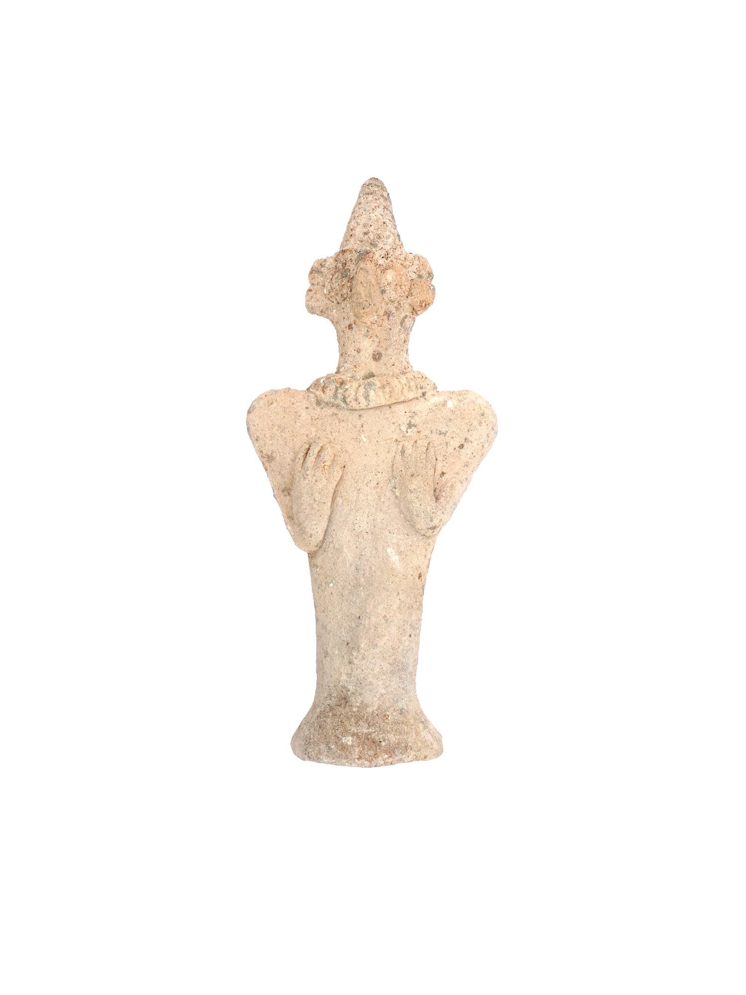 ANCIENT NEAR EAST HITTITE TERRACOTTA ASTARTE FIGURINE (1 of 6)